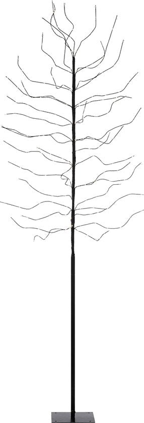 Luca Lighting Boom met Warm Witte LED Verlichting - H200 x Ø18 cm - Zwart