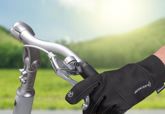 Dunlop Touchscreen Handschoenen L - Warme Touchscreen Handschoen - Sporthandschoen - Unisex - Zwart
