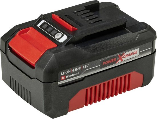 Einhell 18 V/4.0 Ah Power X-Change starter kit - 1x 4.0 Ah Accu en snellader - universeel voor alle Power X-Change machines