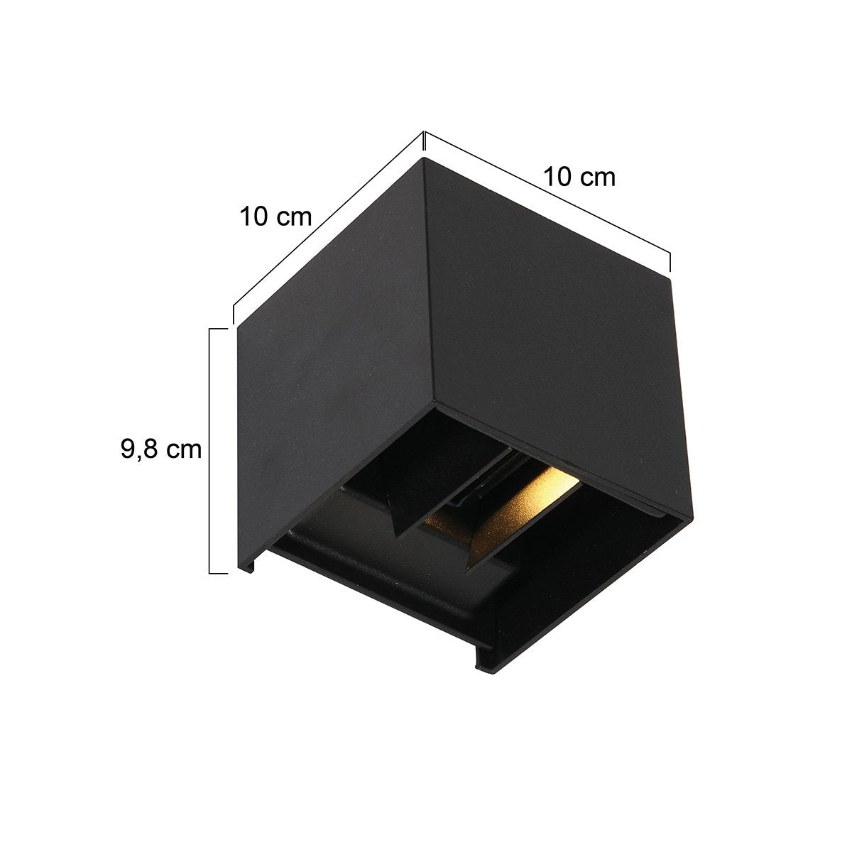 Wandlamp Steinhauer Buitenlampen - Zwart