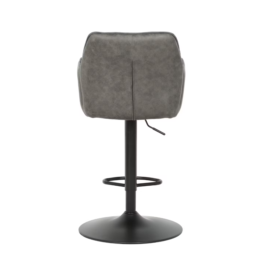Duopack Jill Barkruk - 2x Jill Barkruk - 51 x 53 x 96-116 cm - Microfiber Antraciet