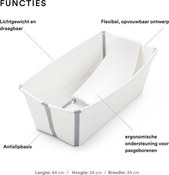 Stokke® Flexi Bath® Bundel - Wit