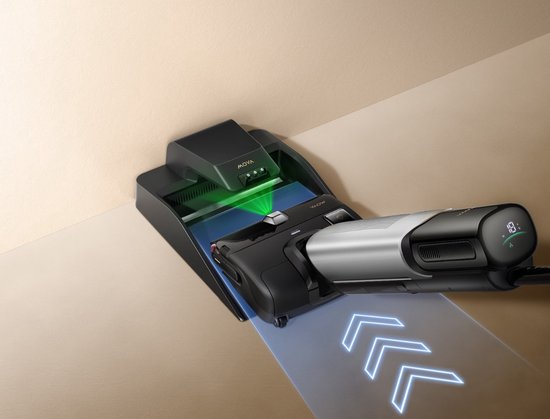 MOVA X4 Plus – Draadloze Steelstofzuiger mét Dweil - 20.000 Pa Zuigkracht - Zelfreinigend Station - Reiniging met Warm Water tot 100 °C