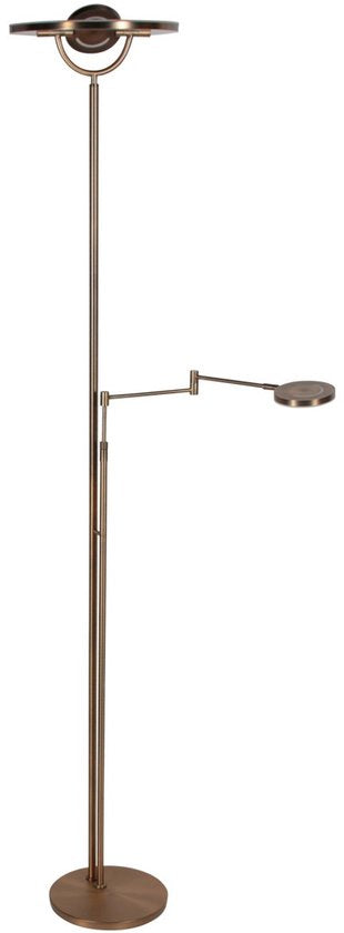 Steinhauer Exclusive - vloerlamp - Soleil2 - brons - kunststof metaal - Ø 32cm - LED - 4386BR