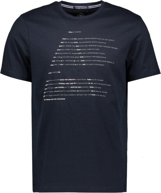 Gaastra T-shirt Warp - Navy Mannen - Maat M