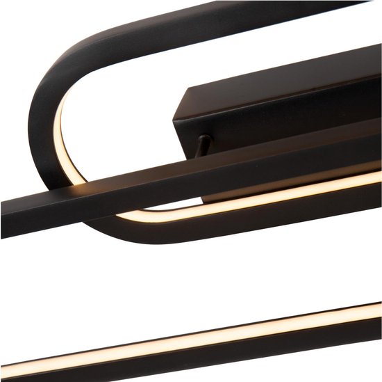 Lucide THELMA - Wandlamp - LED Dimbaar - 1x35W 2700K - Zwart