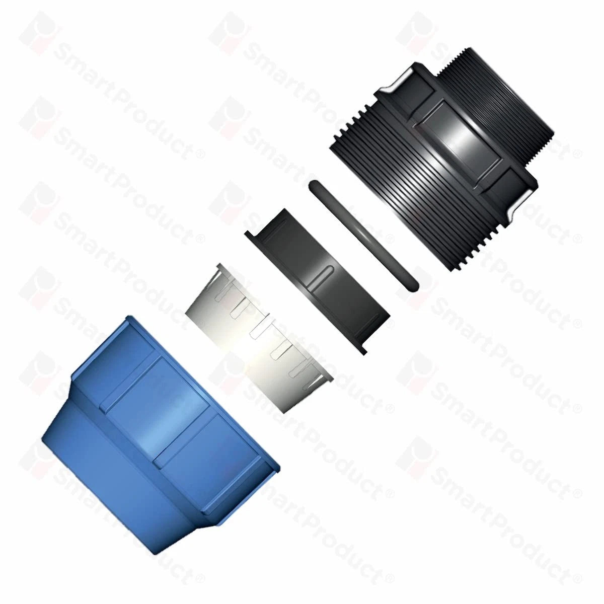 PE 25 mm 90° Bocht - PN16 - DVGW Gecertificeerd - Drinkwater