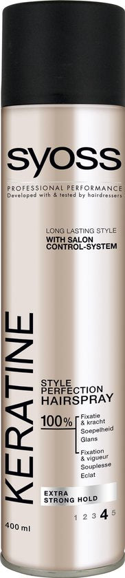 Syoss - Haarspray - Keratine - 4 - 400ml