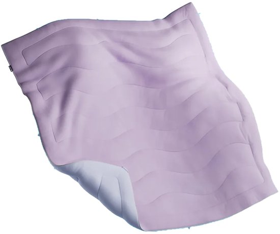 Cloudpillo Koeldeken - Cooling Deken 200x200 cm - Soft Lilac - Dubbelzijdig Verkoelend - Zomerdekbed Zonder Overtrek - Altijd Koel Slapen
