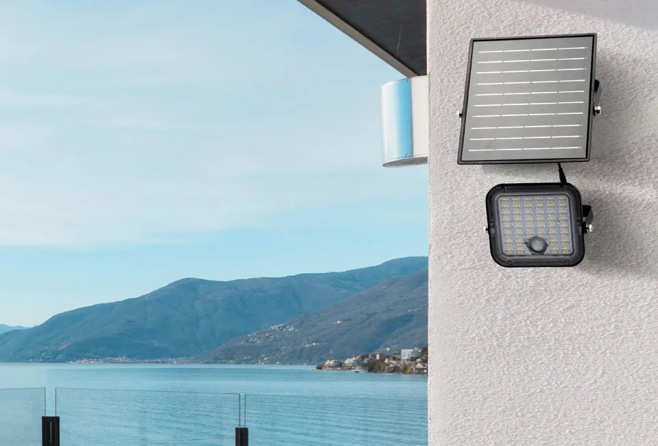 Pioneer Solar Wandlamp - 15W - Bewegingssensor - 1900 lm - IP65
