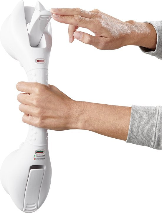 VITILITY Quick Mobile Rail - Wandbeugel - Zuignappen - Toiletbeugel - Wandbeugel badkamer - Handgreep douche