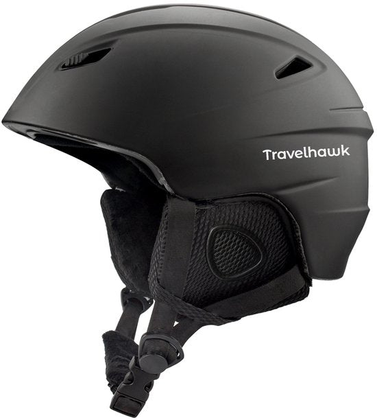 Travelhawk Skihelm - Snowboardhelm - Skihelm - Unisex - Zwart - S