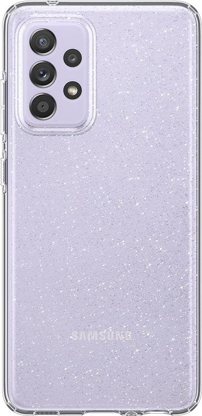 Spigen - Liquid Crystal Samsung Galaxy A72 Hoesje - Glitter/Transparant
