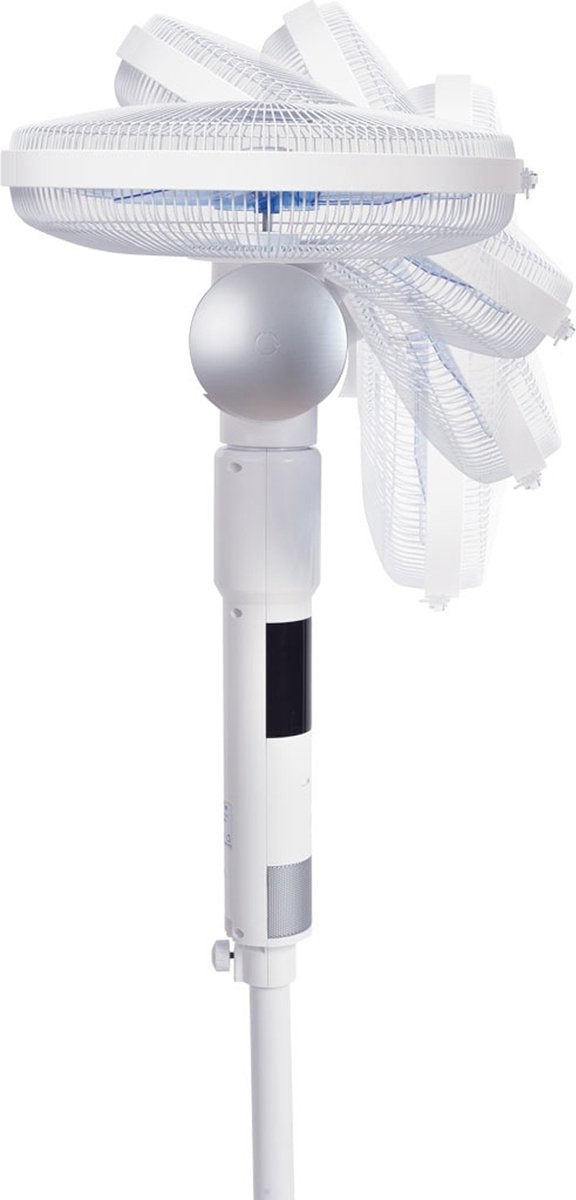 Solis Breeze 360 Statiefventilator - Oscillerend - Afstandsbediening - Timer - 46x40x140cm - Wit