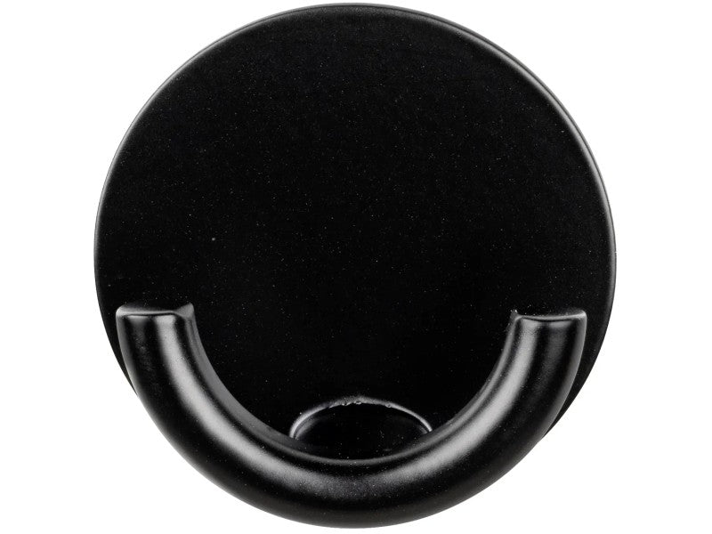 WEWENKO Rondo Wandhaak Dubbel – Zelfklevend – RVS – Mat Zwart – Ø 5,3 cmNKO Rondo Wandhaak Dubbel – Zelfklevend – RVS – Mat Zwart – Ø 5,3 cm