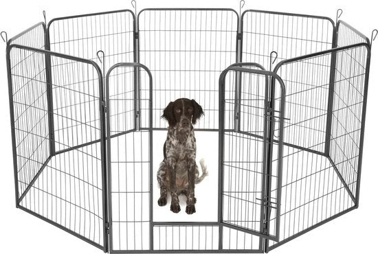 tectake 8-hoekige puppyren 100 cm - 402501