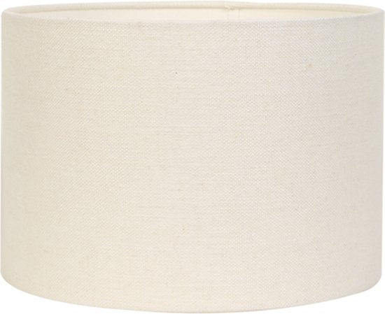 Light & Living Cilinder lampenkap Livigno - Wit - Ø50x38cm - Modern