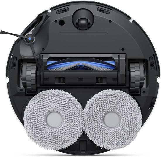 ECOVACS - DEEBOT T50 Omni wit Gen 2 EU - Stofzuig- en dweilrobot - 21.000 Pa zuigkracht- Zelfreinigende Robotstofzuiger met Warmwater – Dweilsysteem - Automatisch Leegstation - Geschikt voor dierenharen