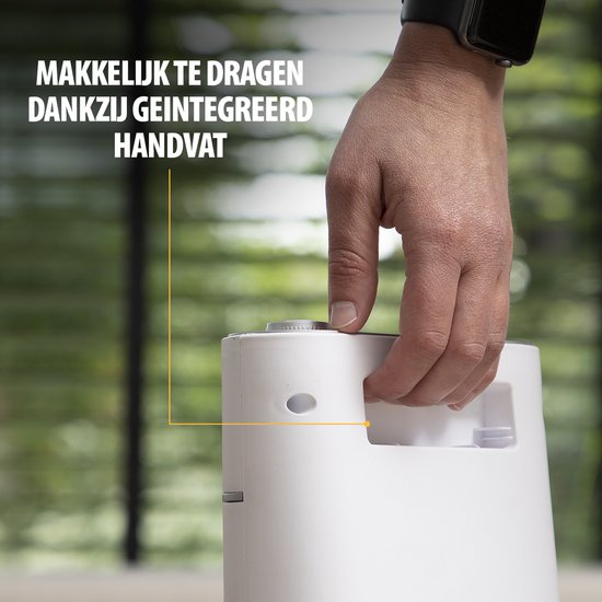 Tristar Elektrische Kachel KA-5088 - Keramische torenkachel - Afstandsbediening - Geschikt voor 25 m² - Ventilatorkachel - Wit