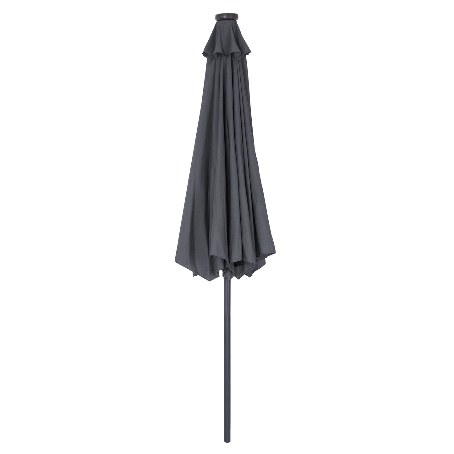 Kingsleeve Parasol - LED-verlichting 300 cm Solar - Antraciet