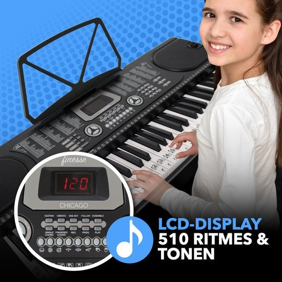 Finesse - Keyboard Piano - 85.9x32.2x10.4 cm