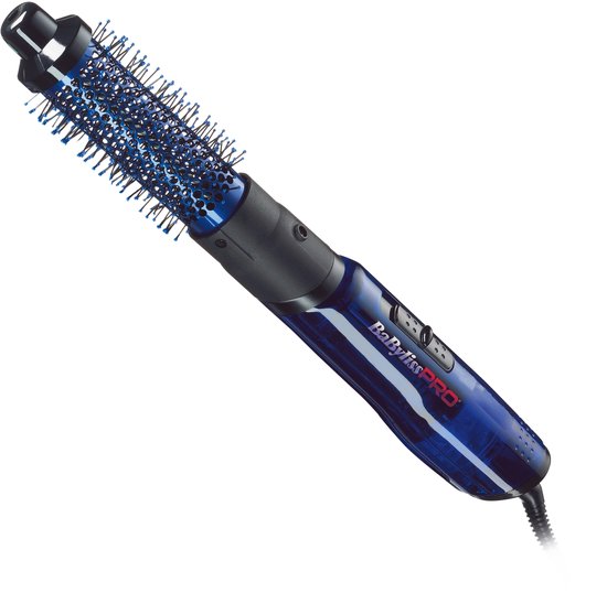 BaBylissPRO Föhnborstel - 34 mm - AirStyler - 700W - 2 Snelheden - Krulborstel - Blauw