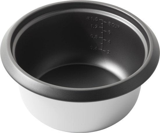 Tomado TRC1501B - Rijstkoker - Inhoud 1,5 liter - Stoommand - Warmhoudfunctie - PFAS vrij - Zwart