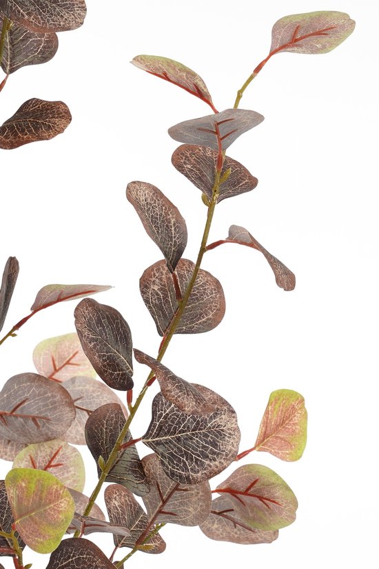 Mica Decorations Eucalyptus Kunstplant in Bloempot - H150 x Ø30 cm - Brons