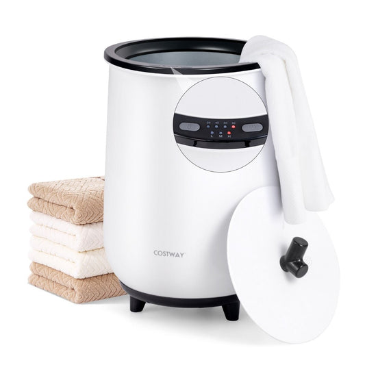 Coast Elektrische Handdoekverwarmer - 3 verwarmingsniveaus - timerfunctie - zwart - 23 liter