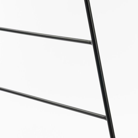 Mica Decorations Decoratie Kerstboom - L50 x B15 x H152 cm - Metaal - Zwart