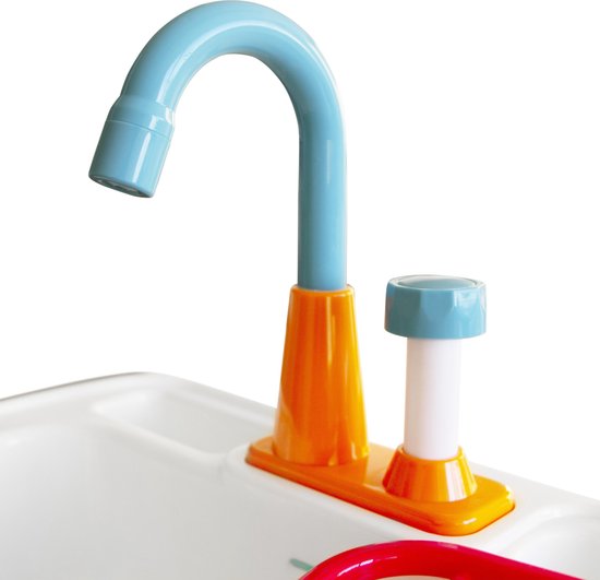 AXI Kelly Zandbak met Speelkeuken Antraciet/bruin - Wastafel incl. 17-delige accessoire-set - Inclusief afdekzeil en gronddoek
