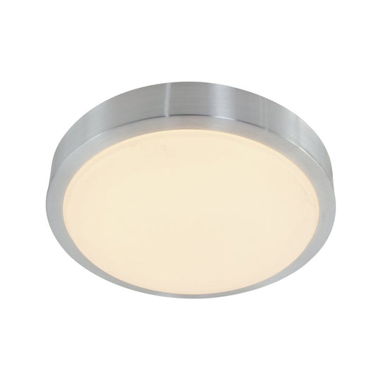 Plafondlamp Galaxy 7831ST Staal, IP44, geschikt voor badkamer, Modern, Mexlite