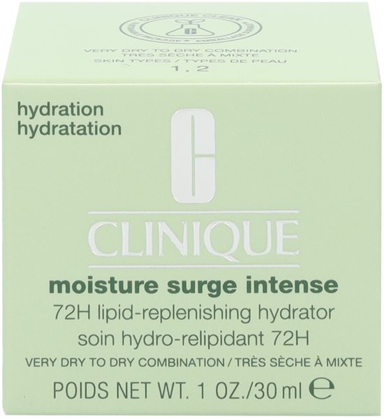 Clinique Moisture Surge Intense 72H Auto-Replenishing Hydrator Dagcrème - 30 ml - Hydratatie