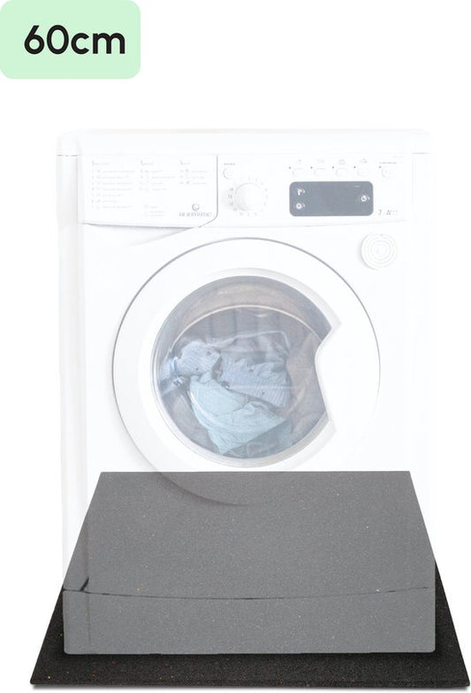 Bodo® 2 x Anti Trillingsmat Wasmachine en droger - 60x60x0,8cm