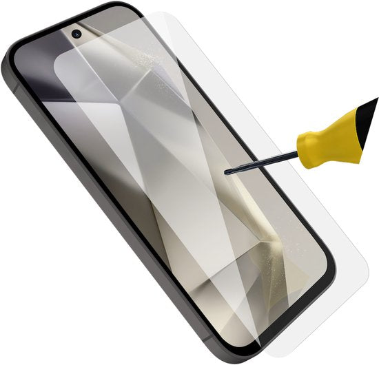 BeHello Schermbeschermer  Samsung Galaxy S24 FE - Gehard Glas met hoge impact