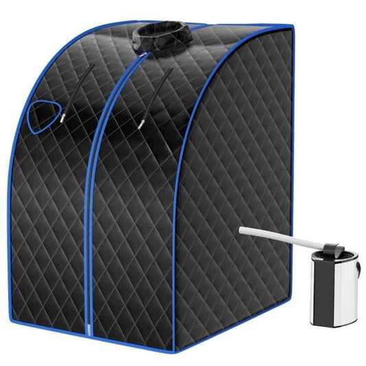 Coast draagbare stoomsauna 3L - 78 x 87 x 101 cm - zwart
