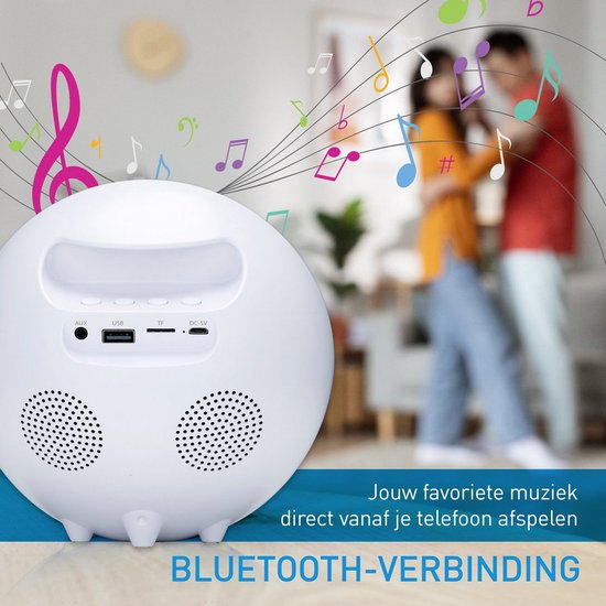 Grundig Digitale Licht Wekker met 10 Natuurlijke Geluiden en Kleurenverlichting - Wake-Up Light met FM-Radio
