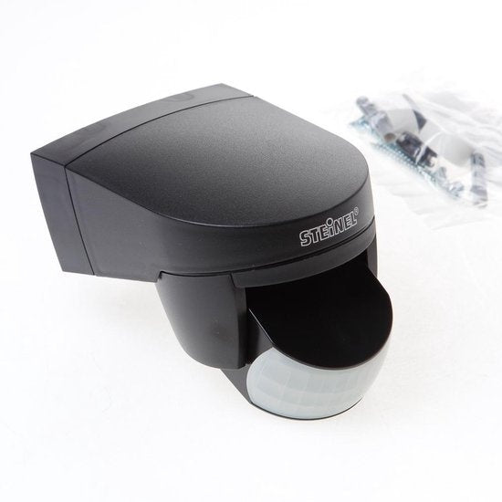 Steinel 140-2 LED PIR Bewegingsmelder/Sensor - Wand Opbouw - Waterdicht IP54 - Zwart