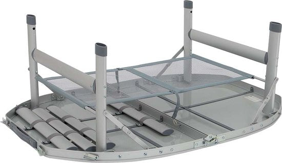 Bo-Camp - Tafel - Premium - Ovaal - Koffermodel - 100x70 cm