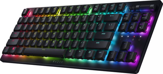 Razer DeathStalker V2 Pro Tenkeyless - Draadloos Gaming Toetsenbord - TKL - RGB - Qwerty - Zwart