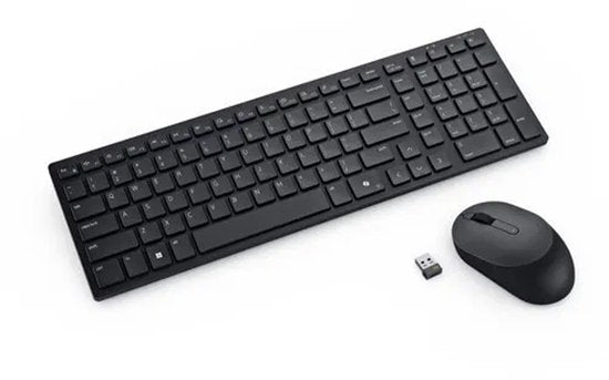DELL Pro compact stil toetsenbord en stille muis - KM555 - Belgisch (AZERTY)