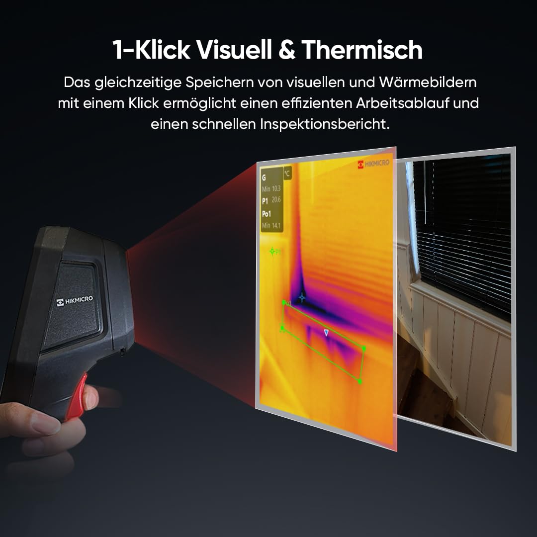HIKMICRO Warmtebeeldcamera B10 - 256x192 IR-resolutie