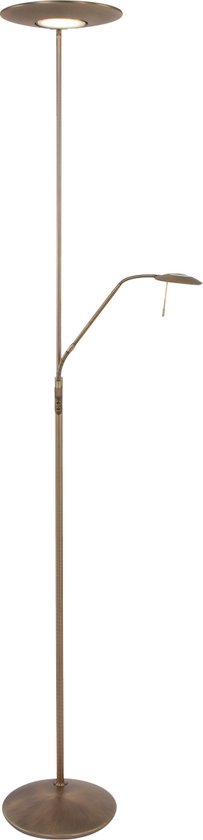 Vloerlamp Steinhauer Zodiac LED - Brons