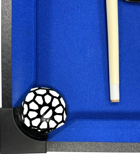 Cougar 2-in-1 Multi Speeltafel Mini Groen/ Blauw – Tafelvoetbal – Pooltafel – Incl. Accessoires