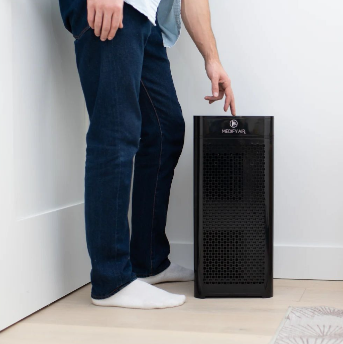 Medify MA-40 Air Purifier with H13 True HEPA Filter Black