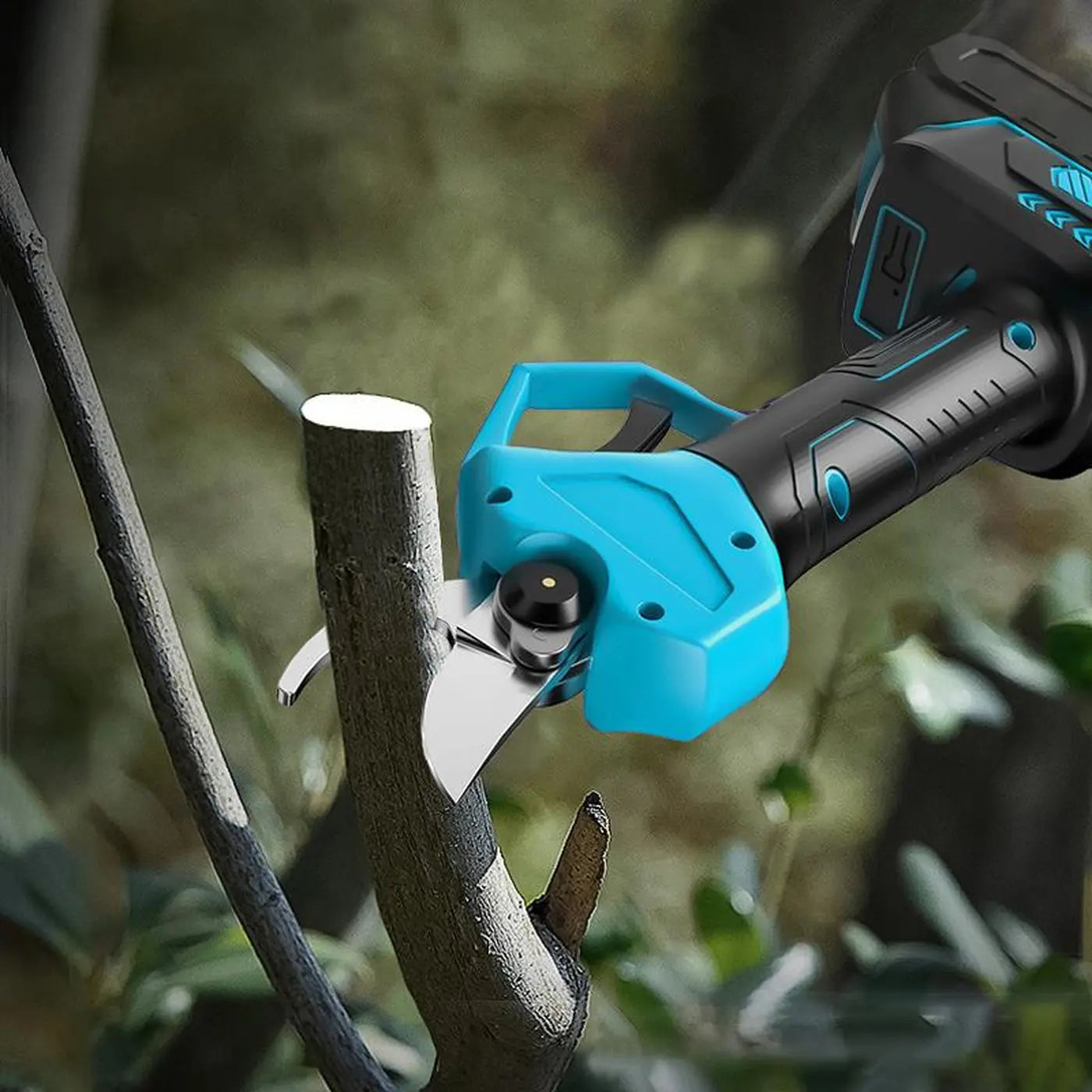 Flora Guard Snoerloze Elektrische Snoeischaar 35 mm - 2x 3000 mAh Batterijen - Krachtige Tuinschaar voor Dikke Takken en Bomen