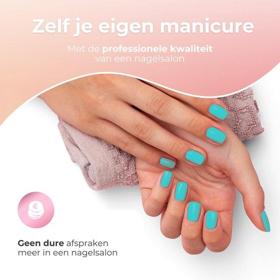 Moods Gellac 6-delige Set - Gel Nagellak - 8ML - Miami Vibes Edition - Gellac - Nagels - Gellak Starterspakket - Pastel Kleuren