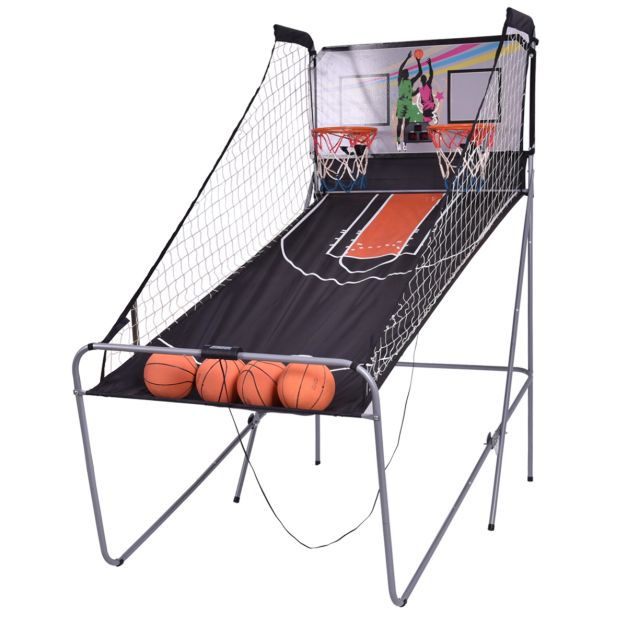 Coast Basketbal Schietmachine - Elektronische Score - 4 Ballen - Arcade