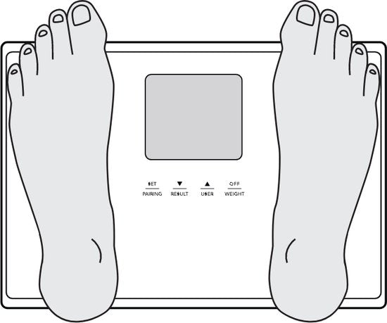 Slimme Weegschaal met Lichaamsanalyse - Japanse Technologie - Personenweegschaal Digitaal - met App - Nauwkeurig voor Gezondheidsmonitoring - TANITA® - BC-401 Wit