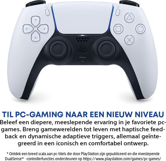 Sony PS5 DualSense Draadloze Controller - Wit